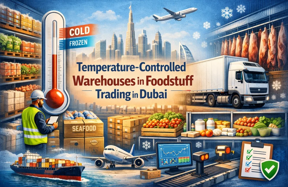 Role of Temperature-Controlled Warehouses in Foodstuff Trading